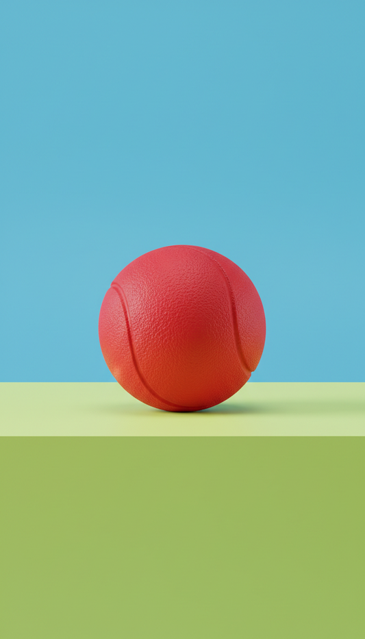Durable Rubber Fetch Ball