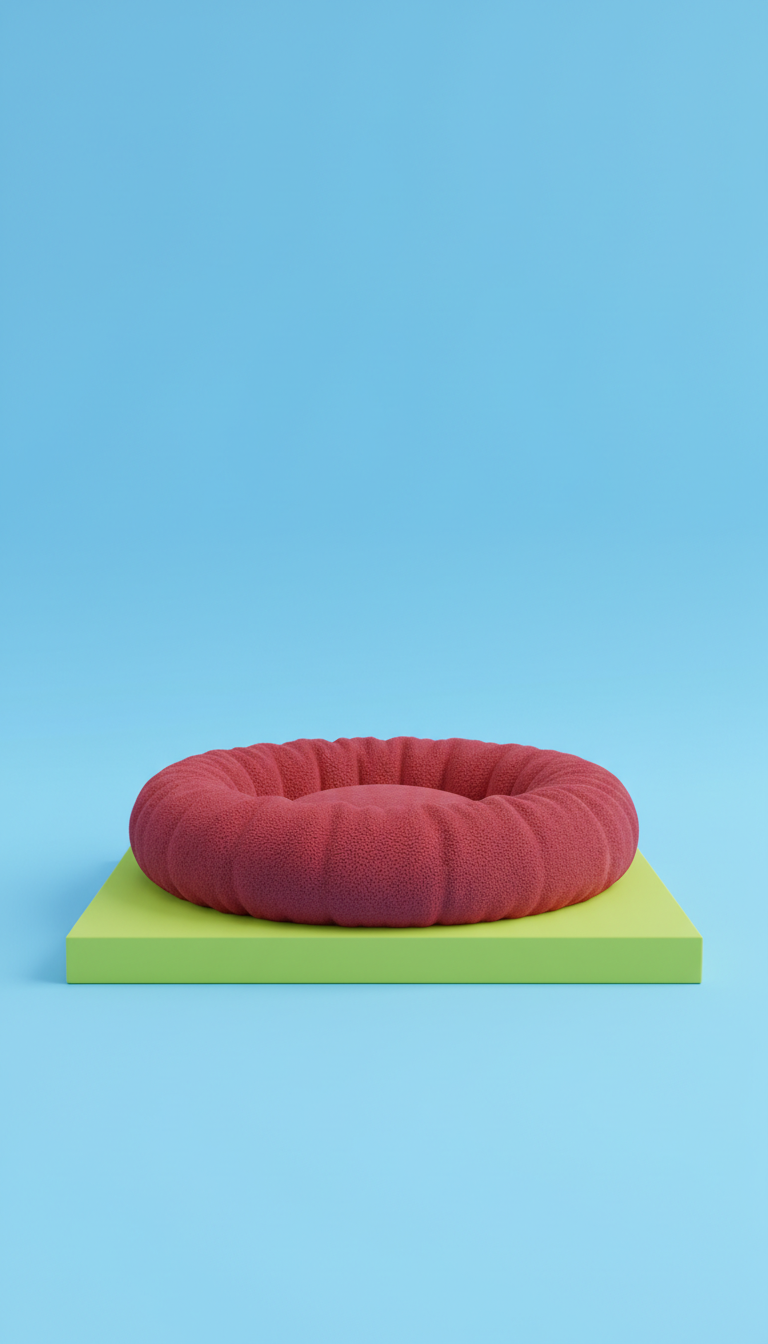 Soft Fleece Pet Bed